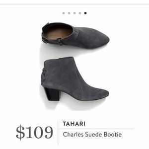 Tahari Charles Suede Bootie